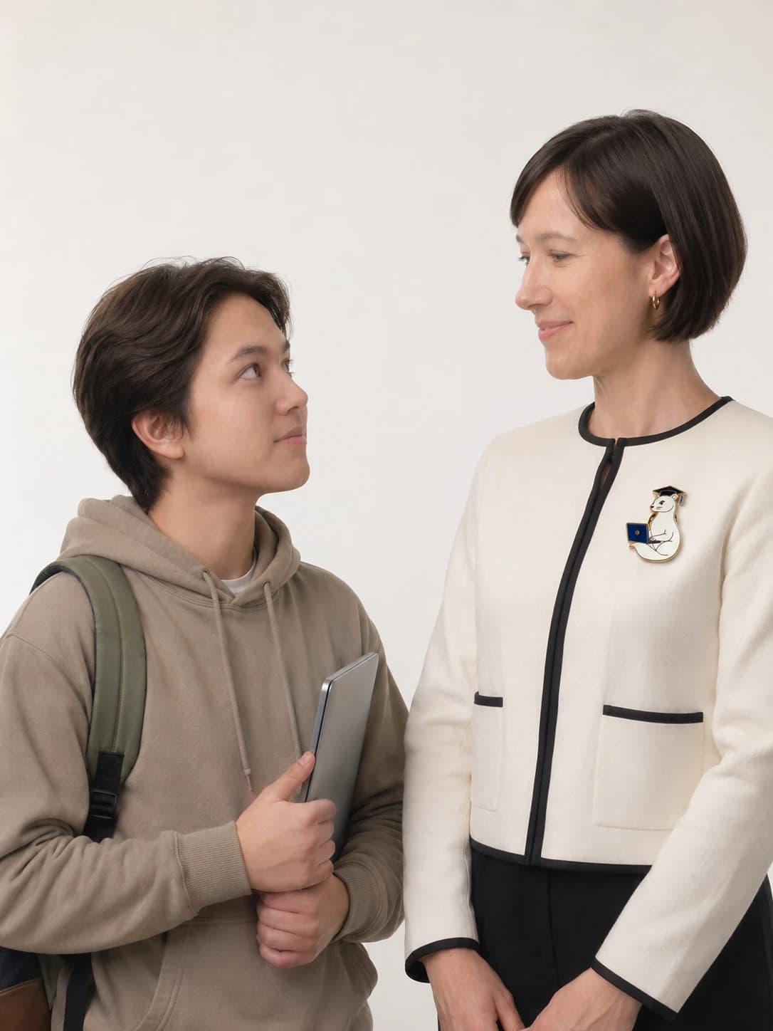 Apprenant utilisant Savistas pour son apprentissage personnalisé